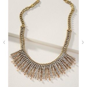 Stella dot fringe necklace